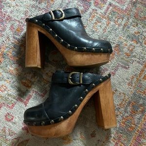 Steve Madden Clog platform heel woman’s size 7.5